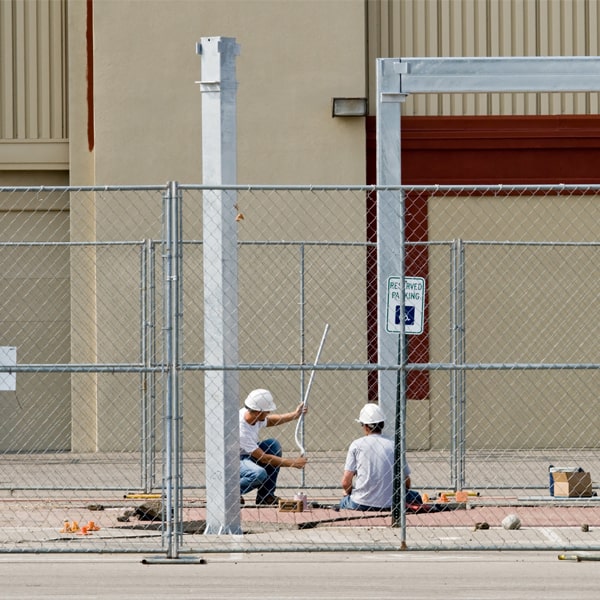 how much time can i rent the temporary fence for my building site or event in Keego Harbor MI